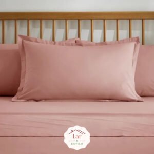 Jogo de Cama Percal 400 Fios Toque de Pluma 3 Peças