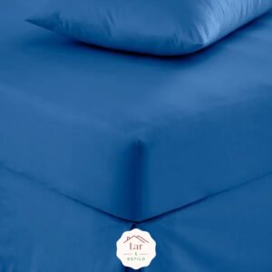 Lençol Avulso Com Elástico Percal 400 Fios 100 % Algodão Egípcio 